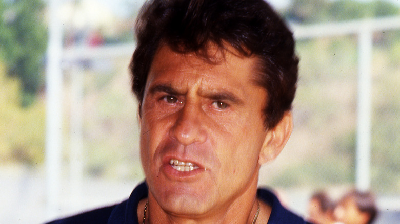 James Farentino posing