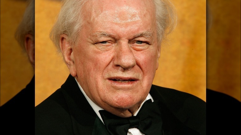 Charles Durning on a red carpet