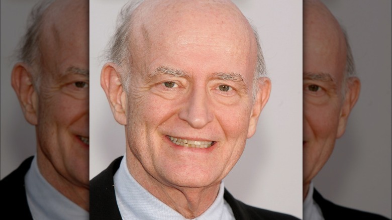 Peter Boyle, grinning