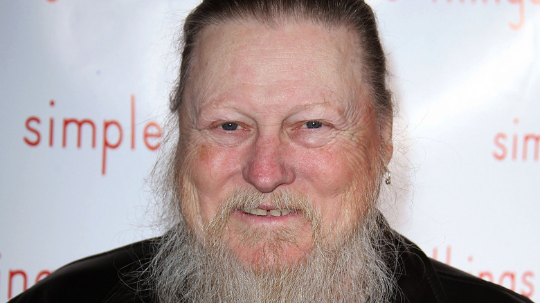 Mickey Jones smiling