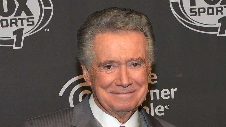 Regis Philbin smiling