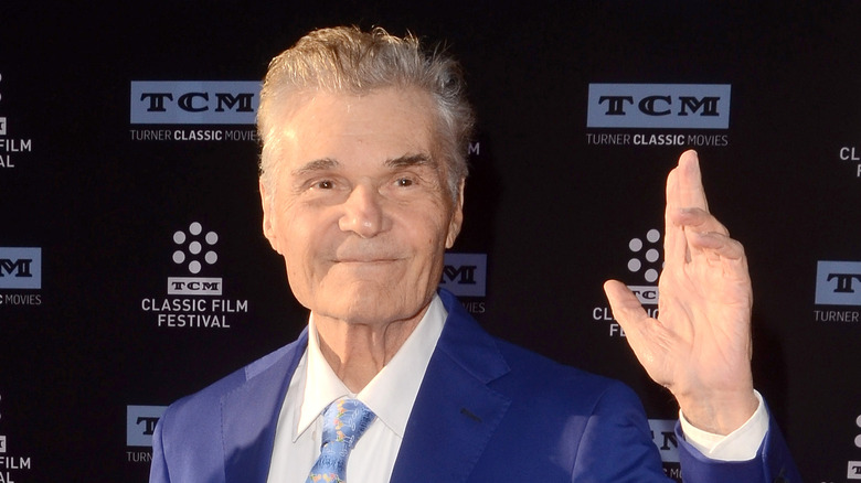 Fred Willard waving