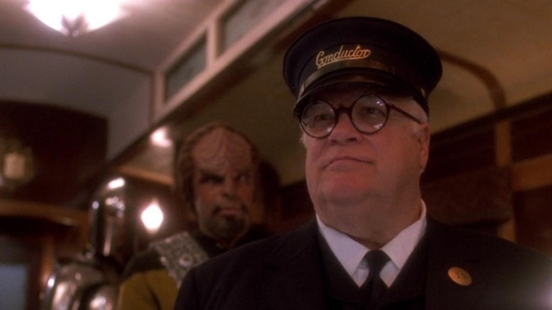 David Huddleston as The Conductor in Star Trek The Next Generation