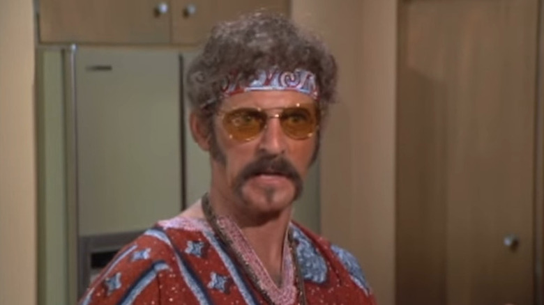 Paul Winchell in orange sunglasses