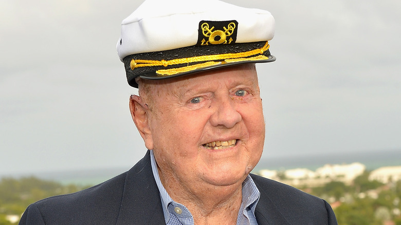 Dick Van Patten with sailer hat