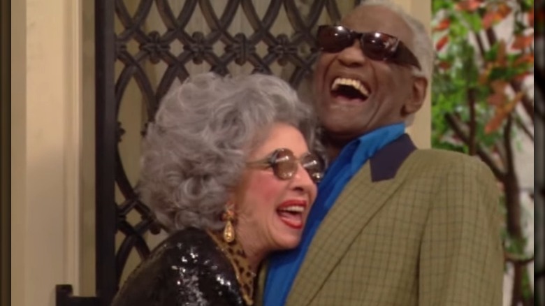 Ray Charles Ann Guilbert laughing