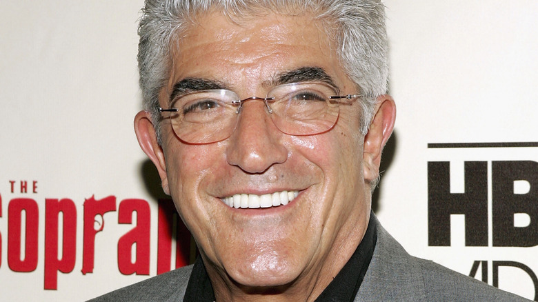 Frank Vincent, smiling