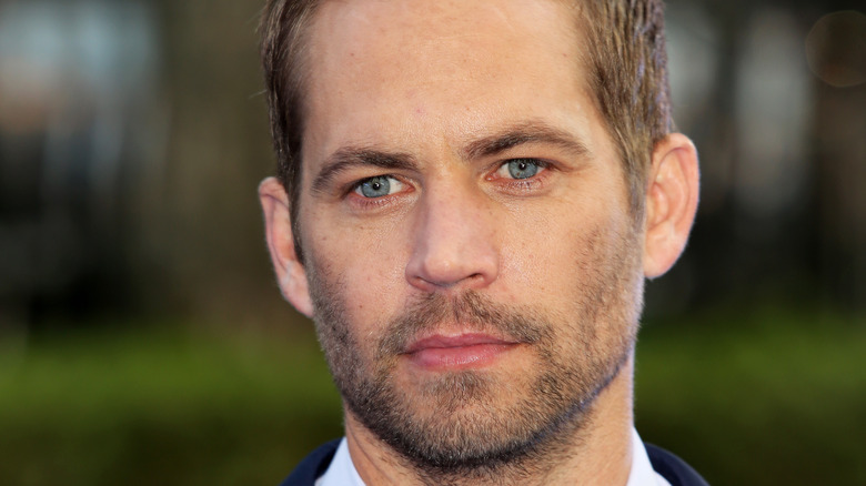 Paul Walker frowning