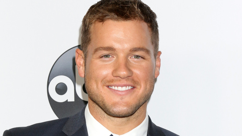 Colton Underwood at an ABC event