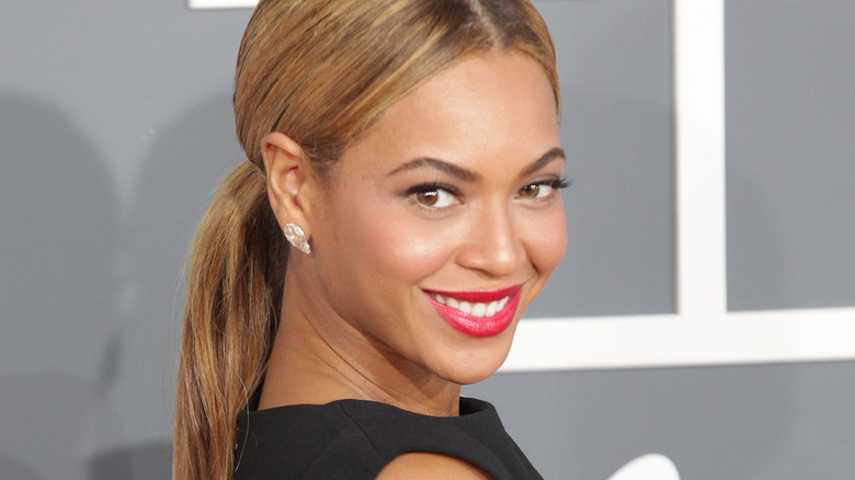 Beyoncé smiling