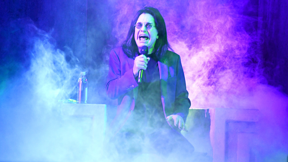 Ozzy Osbourne singing