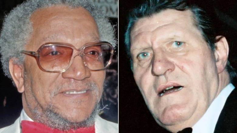Redd Foxx smiling, Tommy Cooper turning head