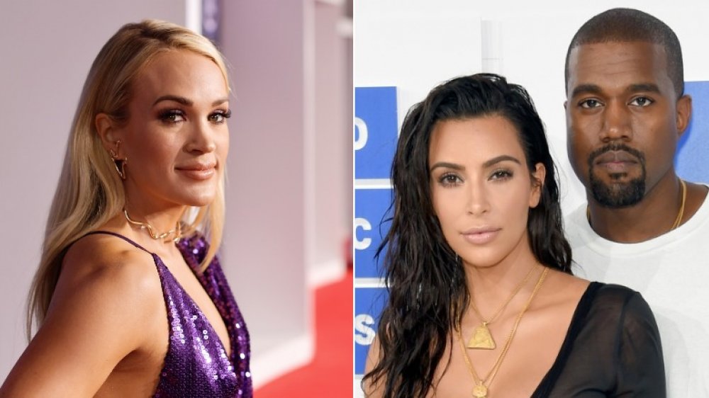 Carrie Underwood; Kim Kardashian and Kanye West