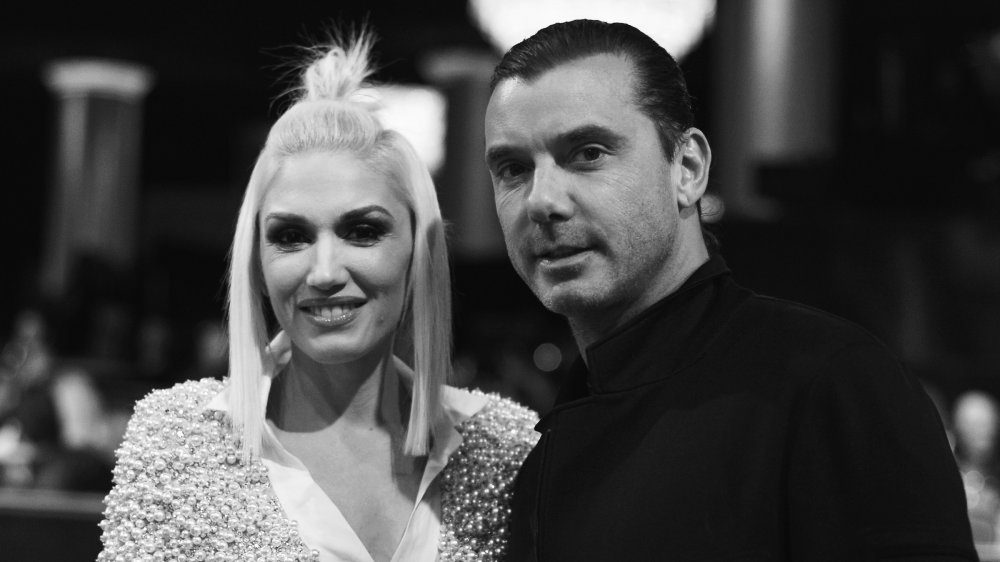 Gwen Stefani and Gavin Rossdale posing together