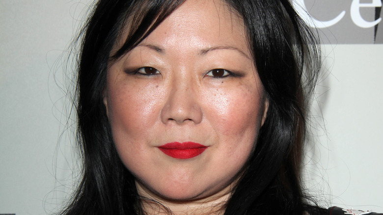 Margaret Cho looking at camera