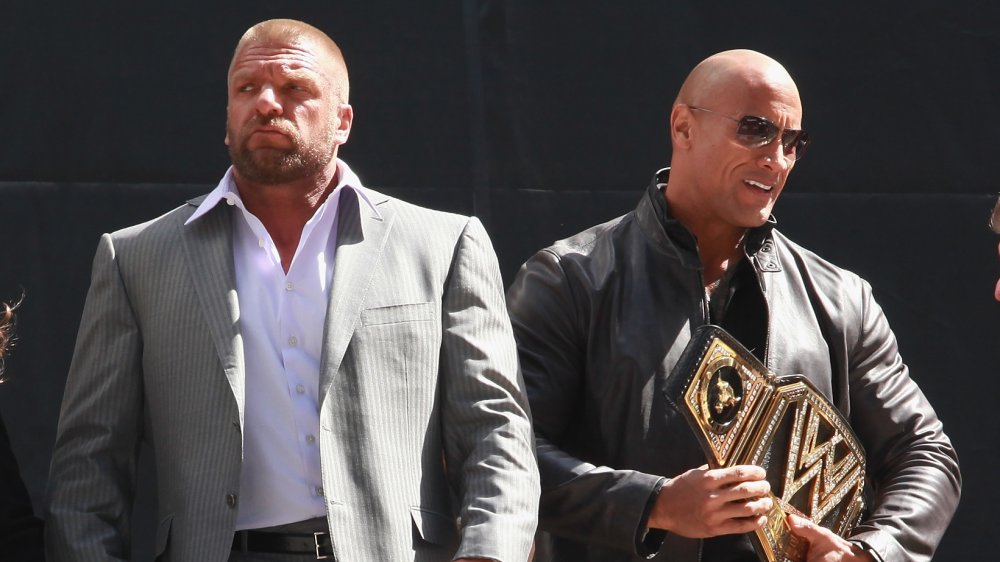 Triple H, Dwayne "The Rock" Johnson
