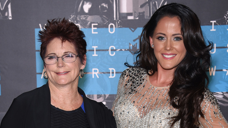 Barbara and Jenelle Evans smiling