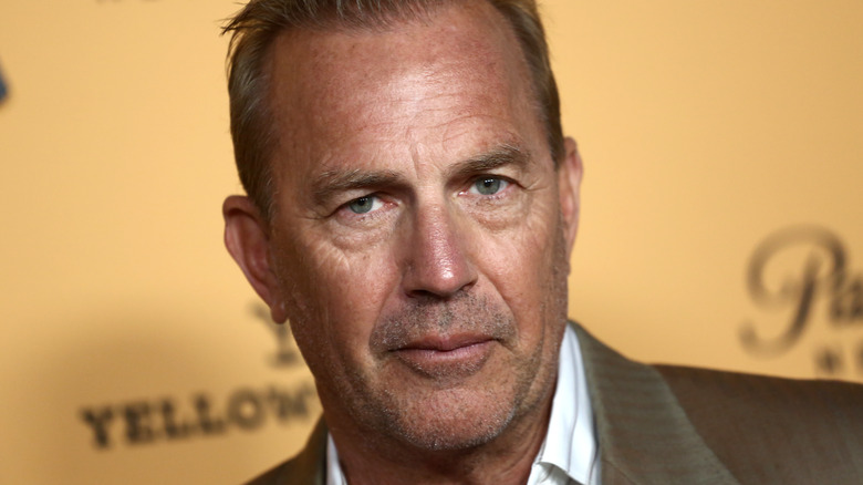 Kevin Costner with stubble