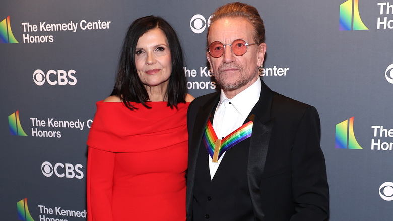 Bono and Ali Hewson on the red carpet