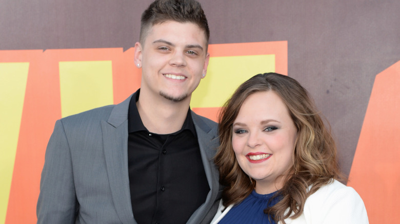 Catelynn Baltierra and Tyler Baltierra on the red carpet