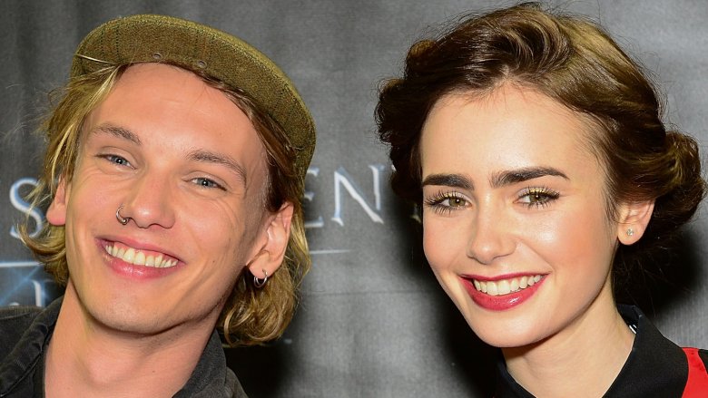 Jamie Campbell-Bower and ​Lily Collins