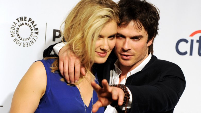 Maggie Grace and Ian Somerhalder