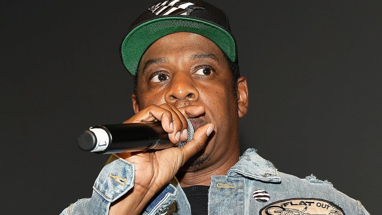 Jay-Z performs