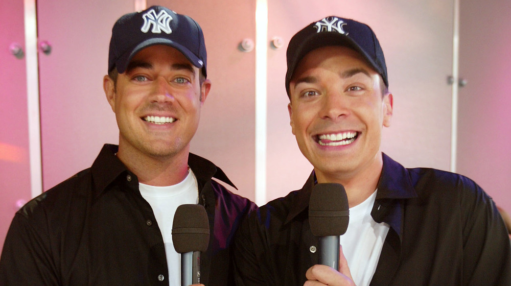 Carson Daly and Jimmy Fallon