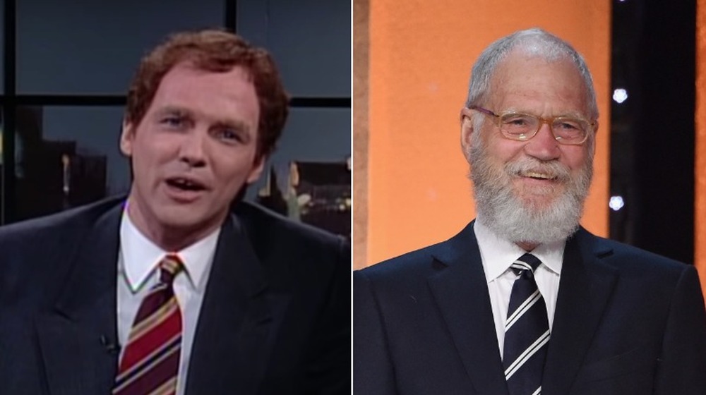 Norm Macdonald and David Letterman