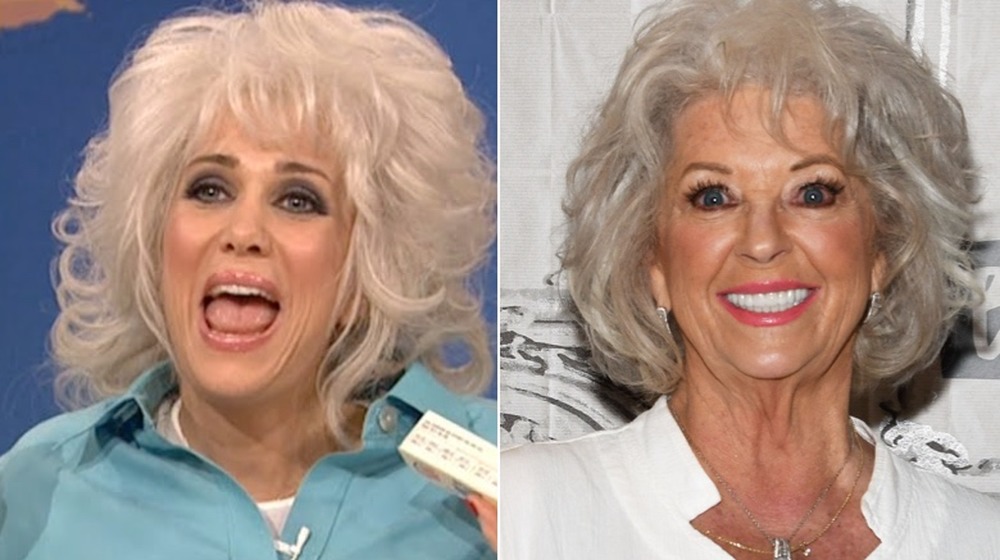 Kristen Wiig and Paula Deen