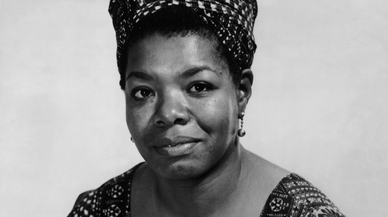 Maya Angelou smiling