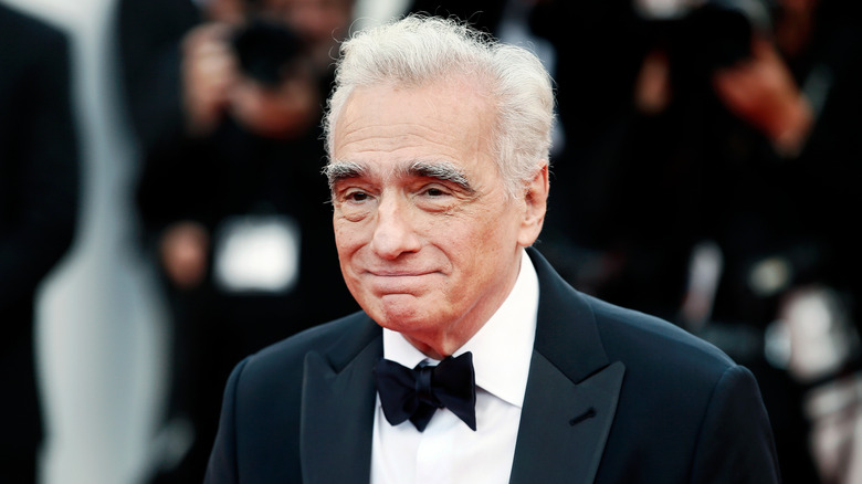 Martin Scorsese smiling