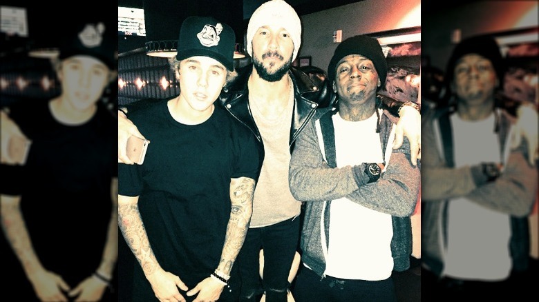 Justin Bieber, Carl Lentz, and Lil Wayne