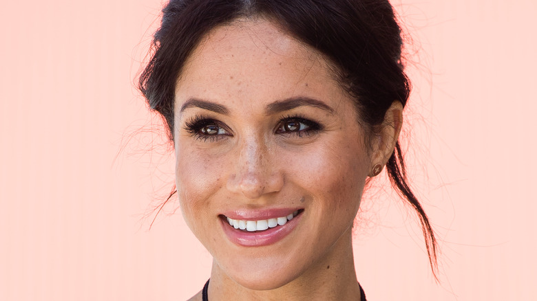 Meghan Markle smiling