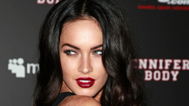 Megan Fox looking away