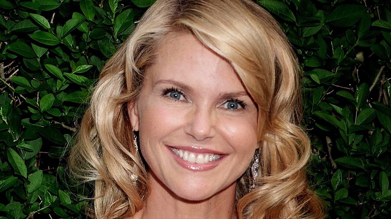 Christie Brinkley smiling