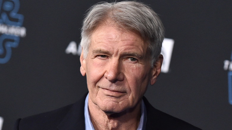 Harrison Ford smirking