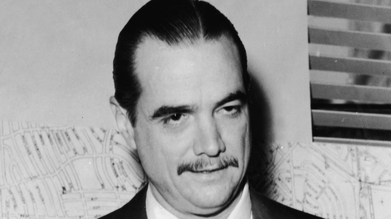 Howard Hughes grinning