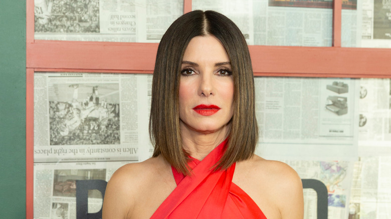 Sandra Bullock on the red carpet