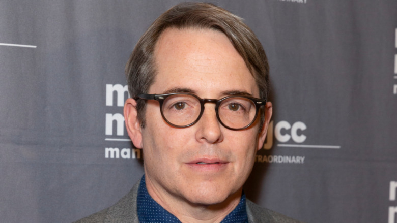 Matthew Broderick with a serious expression