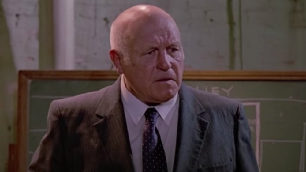 Lawrence Tierney in a scene from Reservoir Dogs 