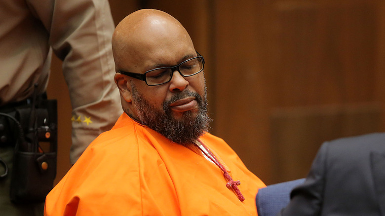 Suge Knight seated