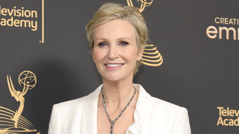 Jane Lynch smiling