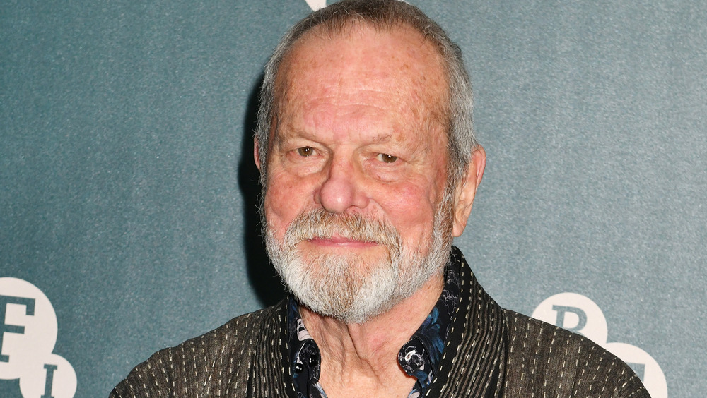 Terry Gilliam looking at camera