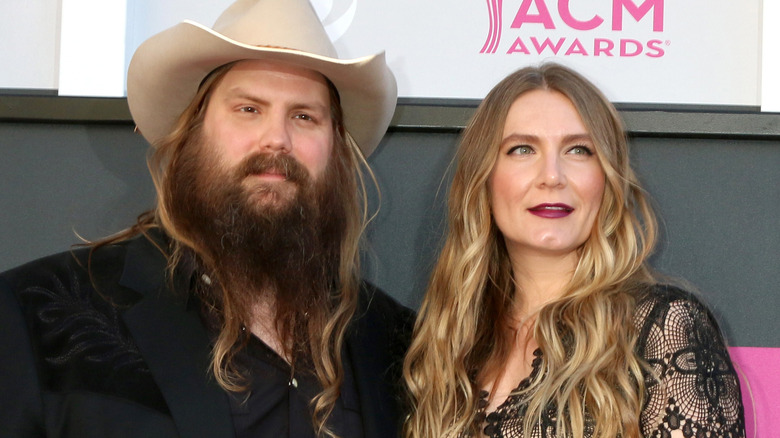 Chris Stapleton and Morgane Stapleton