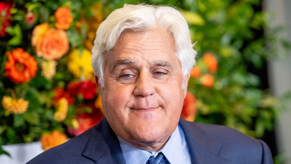 Jay Leno smirking