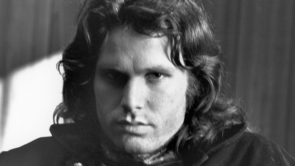 Jim Morrison looking sullen 