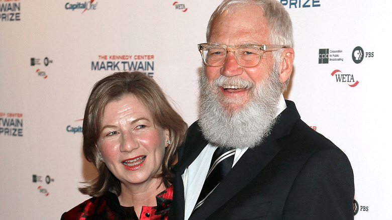 Regina Lasko and David Letterman