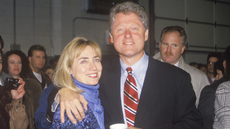 Hillary and Bill Clinton