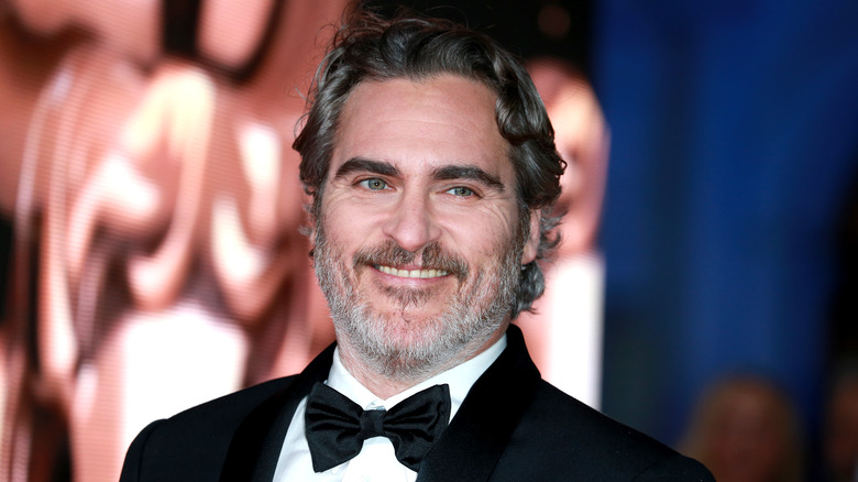 Joaquin Phoenix smiling